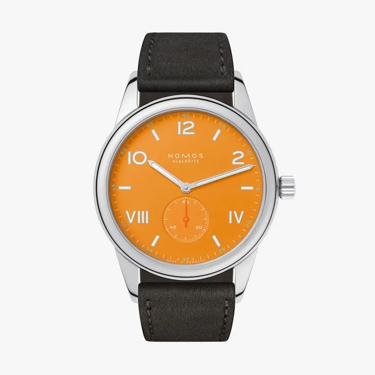 NOMOS Glashütte Club Campus 38 Future Orange Rif. 729