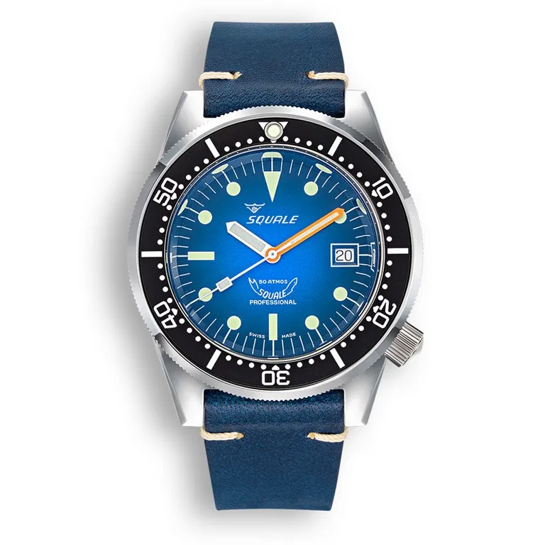 Click to zoom Squale 1521 Blue Ray 1521PROFD.PB