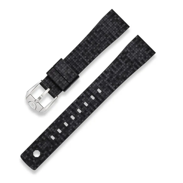 Click to zoom Squale Mosaic Rubber 19mm CIMOSRBK19-POLISHED