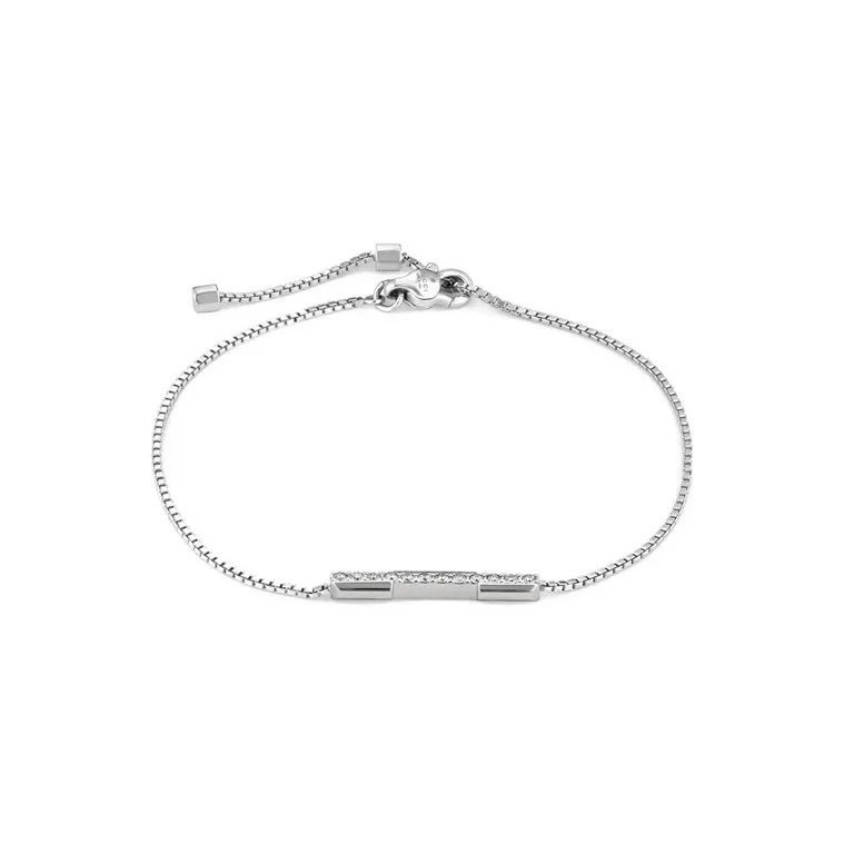 YBA662121001 Bracciale Gucci Link to Love con diamanti 662121_J8568_9066_001