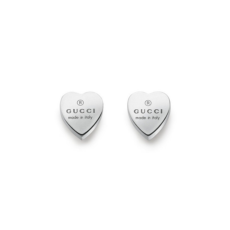 Gucci Orecchini Trademark cuore argento YBD22399000100U 223990 J8400 8106