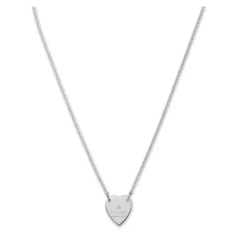 Gucci Collana Trdemark con pendente a cuore YBB22351200100U 223512 J8400 8106