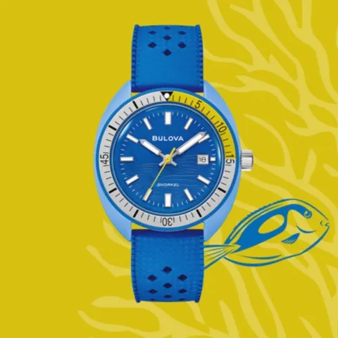 Bulova Snorkel Blue Tang Fish 98B445_05