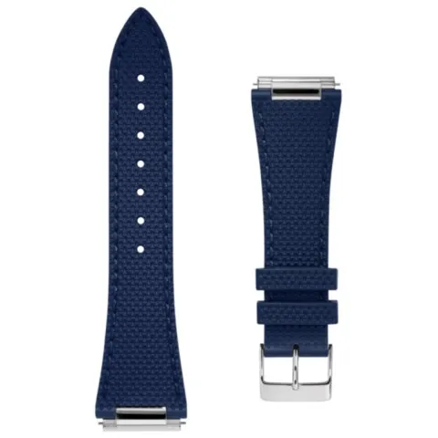 Frederique Constant strap Blue Rubber 25.5x18