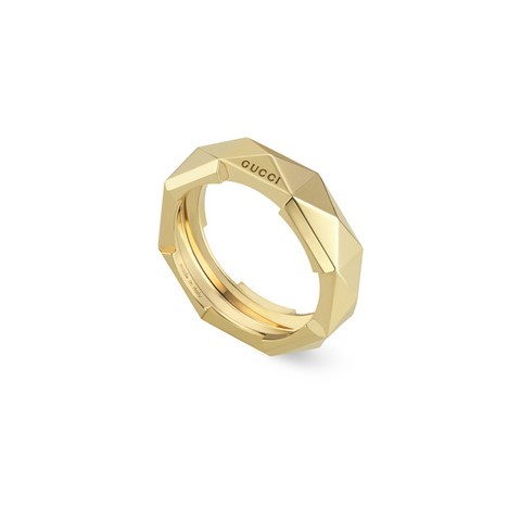 Gucci anello Link to Love 6mm YBC662184001