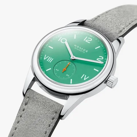 NOMOS Glashütte Club Campus 36 Electric Green Rif. 715_03