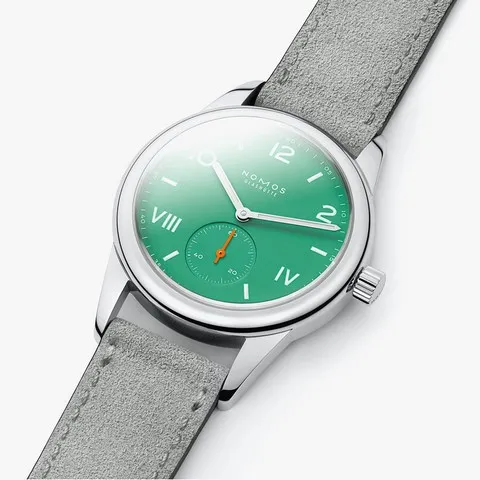NOMOS Glashütte Club Campus 36 Electric Green Rif. 715_05