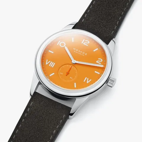NOMOS Glashütte Club Campus 38 Future Orange Rif. 729