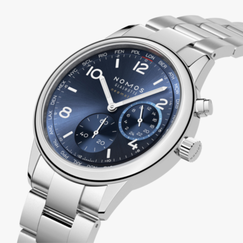 NOMOS Glashütte Club Sport Neomatik 40 Wordltimer Rif. 790_03