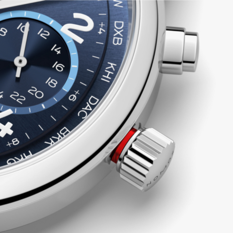 NOMOS Glashütte Club Sport Neomatik 40 Wordltimer Rif. 790_06