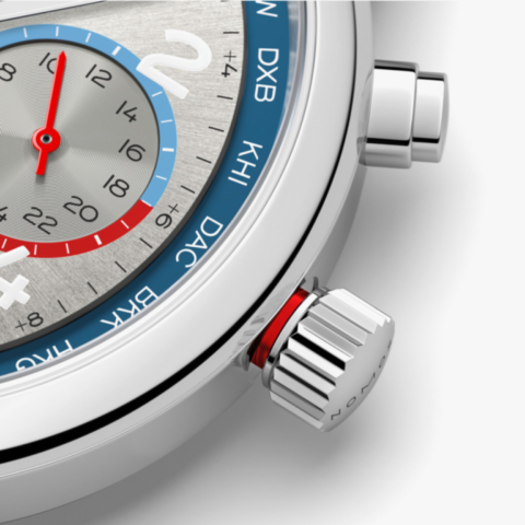 NOMOS Glashütte Club Sport Neomatik 40 Wordltimer Rif. 791_06
