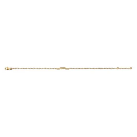 YBA662106001 Bracciale Gucci Link to Love con barretta oro giallo 662106_J8500_8000_003